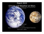 Planetarium: Climate and Weather on Mars